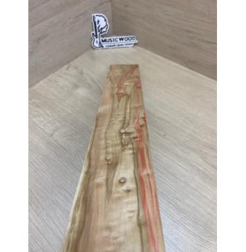 Клён Американский Ashleaf заготовка накладки для электрогитары Смешанный ААА Кап АА 13.5х77х580 мм-10