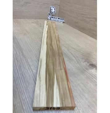 Клён Американский Ashleaf заготовка накладки для электрогитары Радиал АА 11.5х73х560 мм-3