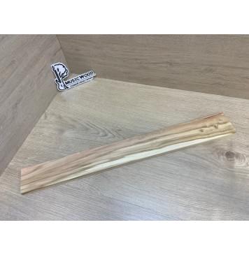 Клён Американский Ashleaf заготовка накладки для электрогитары Смешанный АА Кап А 13.5х70-63х550 мм-1