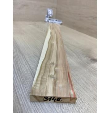 Клён Американский Ashleaf заготовка накладки для электрогитары Смешанный АА Кап А 13.5х70-63х550 мм-2