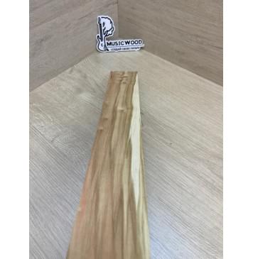 Клён Американский Ashleaf заготовка накладки для электрогитары Смешанный АА Кап А 13.5х70-63х550 мм-6