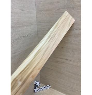 Клён Американский Ashleaf заготовка накладки для электрогитары Смешанный АА Кап А 13.5х70-63х550 мм-8