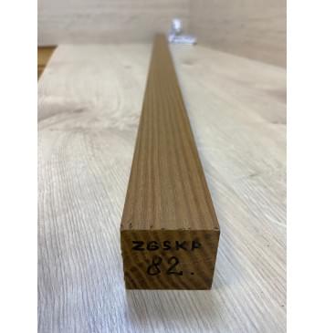 Ясень Печёный 180 гр заготовка для переклеенного сквозного грифа гитары Радиал АА 41х43х1180 мм-12