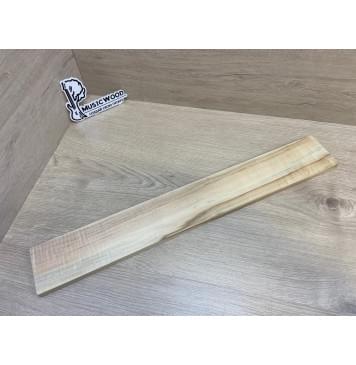 Клён Американский Ashleaf заготовка накладки для электрогитары Радиал А 13.5х79-77х550 мм-0