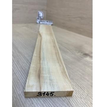 Клён Американский Ashleaf заготовка накладки для электрогитары Радиал А 13.5х79-77х550 мм-1