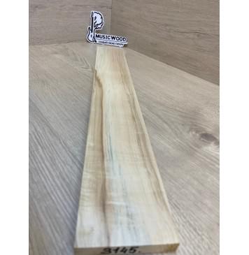 Клён Американский Ashleaf заготовка накладки для электрогитары Радиал А 13.5х79-77х550 мм-2