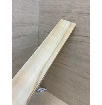 Клён Американский Ashleaf заготовка накладки для электрогитары Радиал А 13.5х79-77х550 мм-4