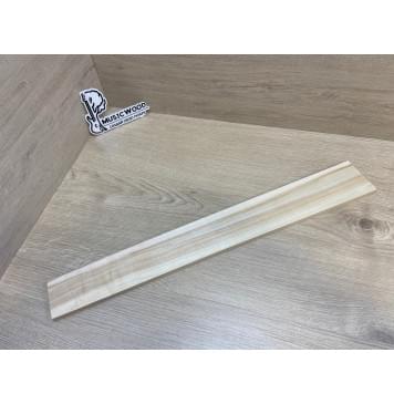 Клён Американский Ashleaf заготовка накладки для электрогитары Радиал АА 11.5х73-59х540 мм-0