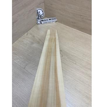 Клён Американский Ashleaf заготовка накладки для электрогитары Радиал АА 11.5х73-59х540 мм-10