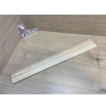 Клён Американский Ashleaf заготовка накладки для электрогитары Радиал АА 14х72-59х540 мм-0