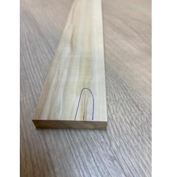 Клён Американский Ashleaf заготовка накладки для электрогитары Радиал АА 11.5х73-59х540 мм-2