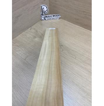 Клён Американский Ashleaf заготовка накладки для электрогитары Радиал АА 11.5х73-59х540 мм-9