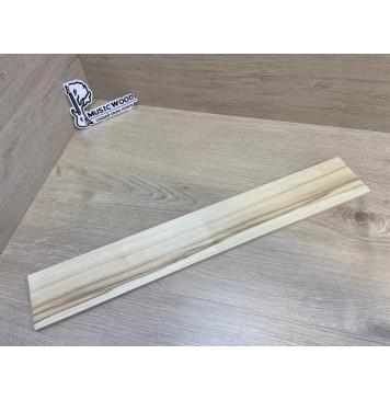 Клён Американский Ashleaf заготовка накладки для электрогитары Радиал А 9х80х540 мм-0