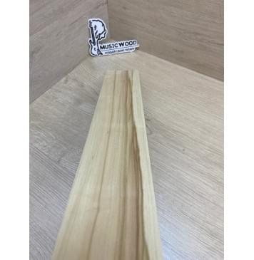 Клён Американский Ashleaf заготовка накладки для электрогитары Радиал А 9х80х540 мм-7