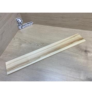 Клён Американский Ashleaf заготовка накладки для электрогитары Радиал АА 9х80х540 мм-0