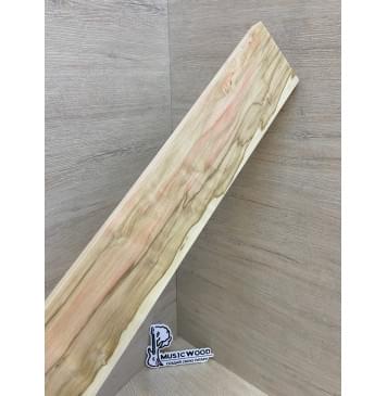 Клён Американский Ashleaf заготовка накладки для электрогитары Смешанный ААА Кап АА 13х80х580 мм-12