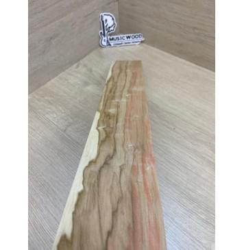 Клён Американский Ashleaf заготовка накладки для электрогитары Смешанный ААА Кап АА 13х81х585 мм-5