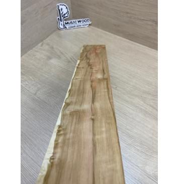 Клён Американский Ashleaf заготовка накладки для электрогитары Смешанный ААА Кап А 13х80х570 мм-11