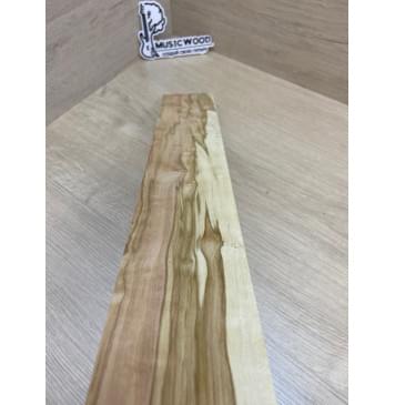Клён Американский Ashleaf заготовка накладки для электрогитары Смешанный ААА Кап А 13х80х570 мм-9