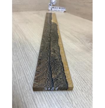 Зирикот заготовка накладки для электрогитары Радиал ААА 8х59х535 мм (Уценка-трещина)-1