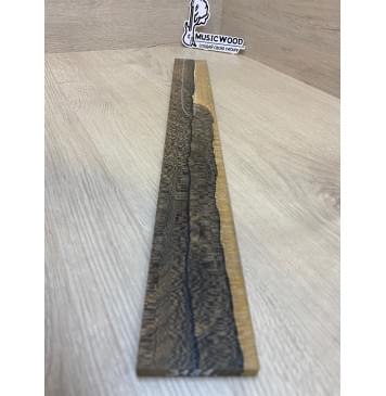 Зирикот заготовка накладки для электрогитары Радиал ААА 8х59х535 мм (Уценка-трещина)-3