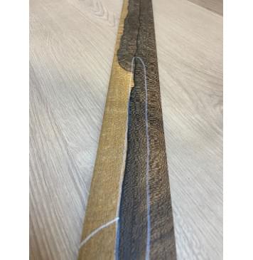 Зирикот заготовка накладки для электрогитары Радиал ААА 8х59х535 мм (Уценка-трещина)-4