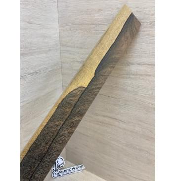 Зирикот заготовка накладки для электрогитары Радиал ААА 8х59х535 мм (Уценка-трещина)-6