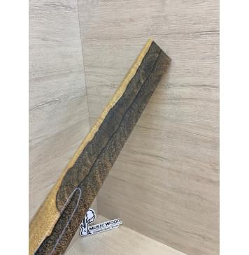 Зирикот заготовка накладки для электрогитары Радиал ААА 8х59х535 мм (Уценка-трещина)-15