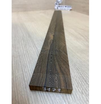 Зирикот заготовка накладки для электрогитары Радиал АА 10.5х57-47х560 мм-1