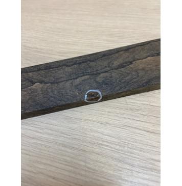 Зирикот заготовка накладки для электрогитары Радиал АА 8х57-45х545 мм-5