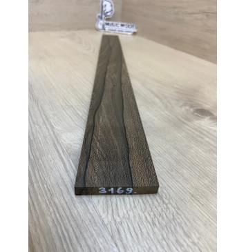 Зирикот заготовка накладки для электрогитары Радиал АА 8.5х60-45х530 мм-1