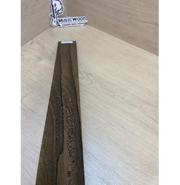 Зирикот заготовка накладки для электрогитары Радиал АА 8.5х60-45х530 мм-4