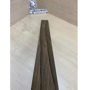 Зирикот заготовка накладки для электрогитары Радиал АА 8.5х60-45х530 мм-6