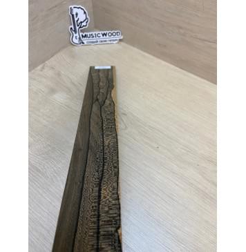 Зирикот заготовка накладки для электрогитары Радиал ААА 9х60-46х500 мм-7