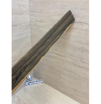 Зирикот заготовка накладки для электрогитары Радиал ААА 9х60-46х500 мм-0