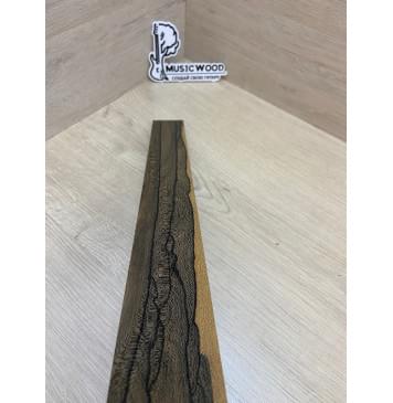 Зирикот заготовка накладки для электрогитары Радиал ААА 9х60-46х500 мм-9