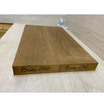 Ольха Печёная 180гр заготовка корпуса Тангент ААА 43х167х540 мм, 2шт, 455 кг/м3 Ольха Печёная 180гр заготовка корпуса Тангент ААА 43х167х540 мм, 2шт, 455 кг/м3-3