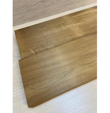 Ольха Печёная 180гр заготовка корпуса Смешанный ААА 44.5х175-172х495-185 мм,2шт, 416 кг/м3-7