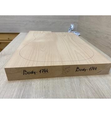 Бук заготовка корпуса Тангент ААА 49х178х515-480 мм, 2шт, 626 кг/м3-3