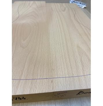 Бук заготовка корпуса Тангент ААА 49х178х515-480 мм, 2шт, 626 кг/м3-2