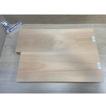 Бук заготовка корпуса Тангент ААА 49х178х515-480 мм, 2шт, 626 кг/м3-10