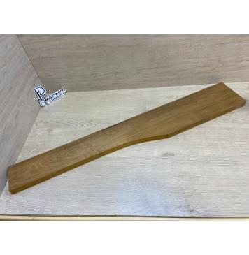 Клён Печёный 180гр заготовка грифа для бас-гитары Тангент АА 25х137х910 мм-0