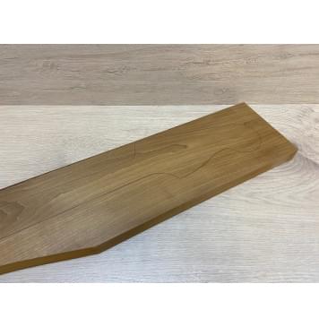 Клён Печёный 180гр заготовка грифа для бас-гитары Тангент АА 25х137х910 мм-1