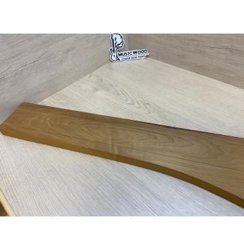 Клён Печёный 180гр заготовка грифа для бас-гитары Тангент АА 25х137х910 мм-4