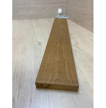 Клён Печёный 180гр заготовка грифа для электрогитары Тангент АА 24х115х755 мм-4