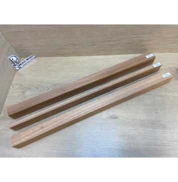 Махагон Кая заготовка грифа электрогитары Радиал А 55х(43-16-43)х755 мм из 3х частей-5