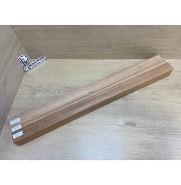 Махагон Кая заготовка грифа электрогитары Радиал А 55х(43-16-43)х755 мм из 3х частей-10