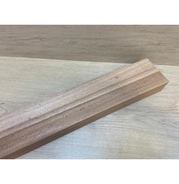 Махагон Кая заготовка грифа электрогитары Радиал А 55х(43-16-43)х755 мм из 3х частей-13