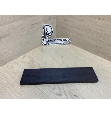 Граб Black заготовка для бриджа акустической гитары Смешанный АА 10.5х50х205 мм-0
