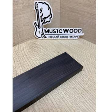 Граб Black заготовка для бриджа акустической гитары Смешанный АА 10.5х50х205 мм-2